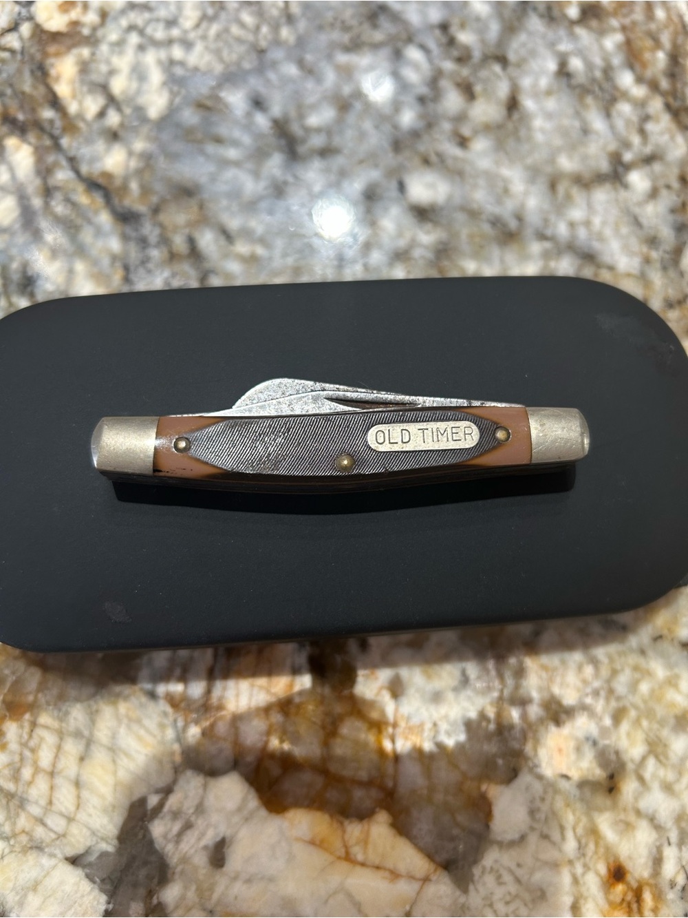 Old Timer Folding Pocket Knife - Classic Men's Accessory